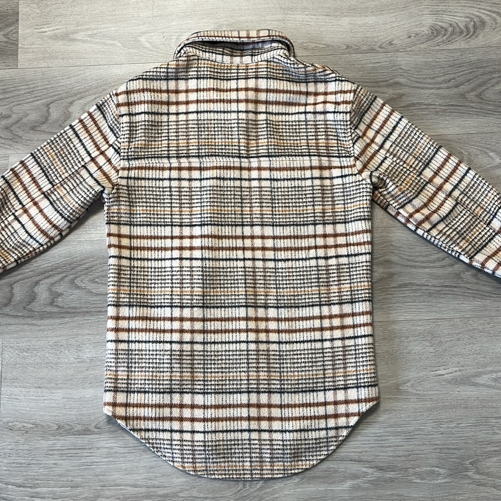 Joie Light Weight Plaid Button-Up Jacket. - image 5